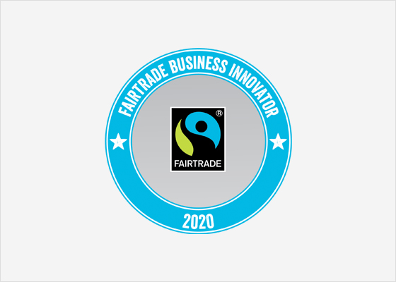 Fairtrade Business Innovator 2020 logo